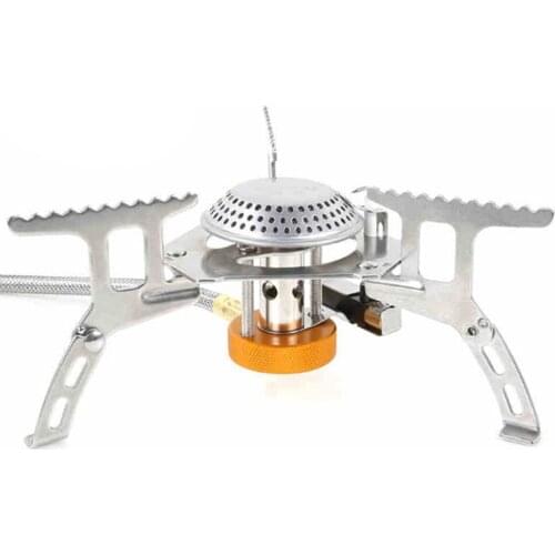 Powerful Foldable Anti-Wind Gas Camping Stove Outdoor Kitchen