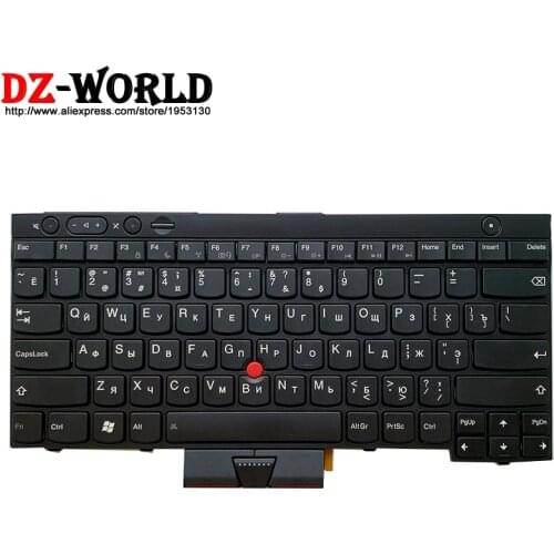 New RU Russian Keyboard for Lenovo Thinkpad L430 L530 T430 T430i T430S T530 T530i W530 X230 X230i X230 Tablet Laptop