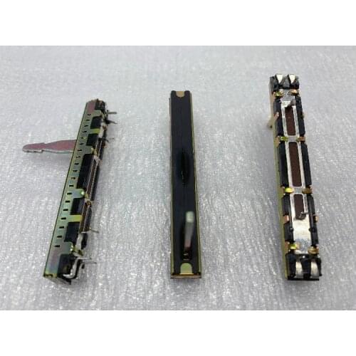 Original New 100% RS45111H9A03 single straight sliding potentiometer total 60MM 18 positioning B10K shaft length 20MM (SWITCH)