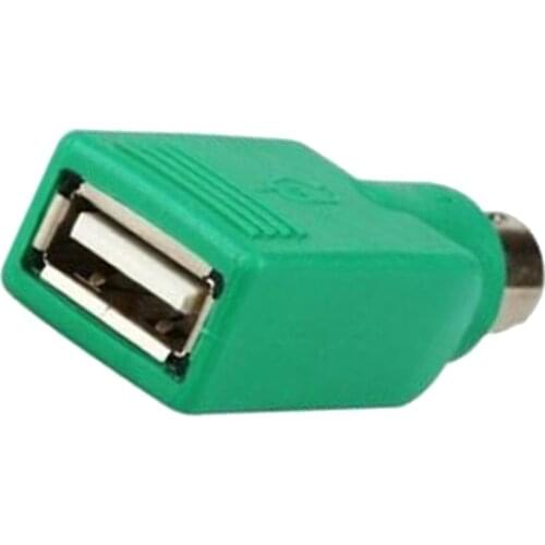 USB Female to PS/2 Male Mouse Converter Connector Adapter Plug for Laptop