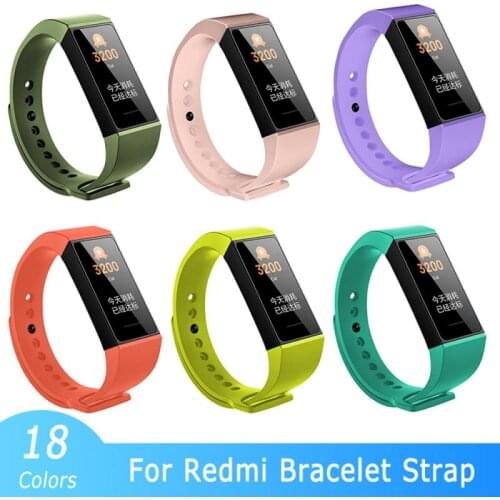 Smart Wristband Strap For Xiaomi RedmiWatch Bracelet Replacement Silicone Wristband Strap For Xiaomi Redmi Band