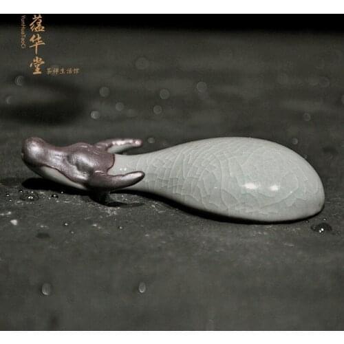 Calf tea pet ornaments, Geyao Ruya, open tea, pet tea, tea set, tea ceremony, zero gift box packaging