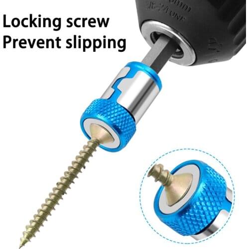 Universal Magnetic Ring Alloy Magnetic Ring Screwdriver Bits Anti-corrosion Strong Magnetizer Drill Bit Magnetic Ring Fast deliv