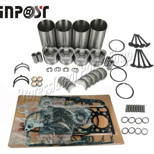 V1505 V1505D V1505T Overhaul Rebuild Kit Full Gasket Piston for Kubota Engine