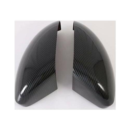 2PCS Carbon Fiber ABS Chrome Car Side Door Rearview Mirror Protect Cover Trim For Nissan Sylphy 2020 Car Styling Accessories