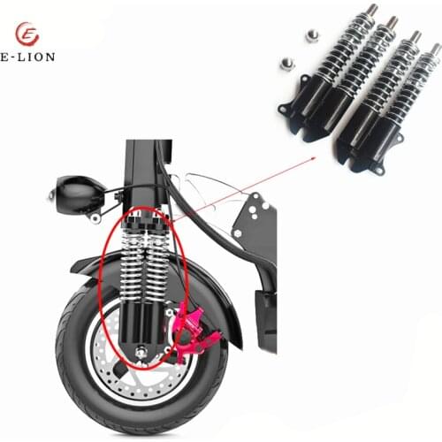 10 Inch Electric Scooter Double Drive Hydraulic Front Shock Absorber 12mm Thick Double Oil Pressure Strong Shock Absorption