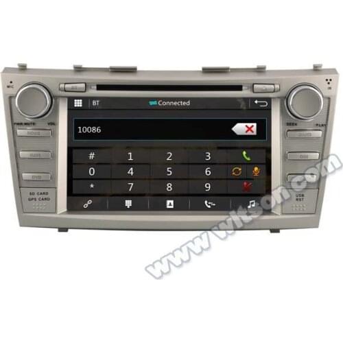 8" Capacitive Touch Car DVD for Toyota Camry XV40 2007 2008 2009 2010 2011 with Tire Pressure Monitoring System Support