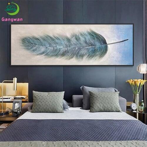 Diamond Embroidery Abstract art, feathers Picture Of Diamond Painting Full Square round drill Mosaic Cross Stitch Wall Art