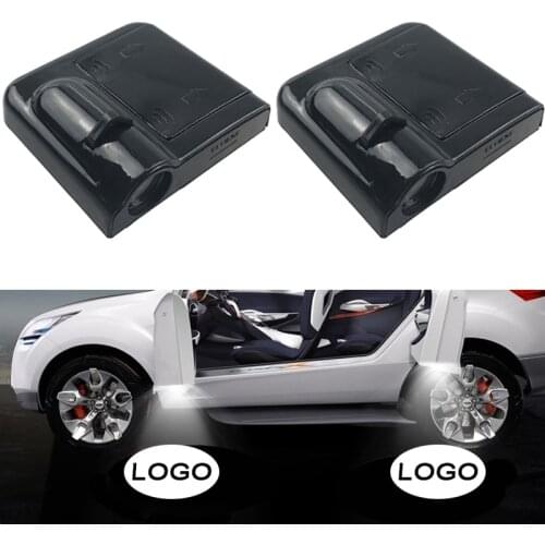 1pcs Custom-made Wireless Led Car Door Welcome Light Car logo Courtesy Laser Projector Ghost Shadow Lamp Car Styling Accessories