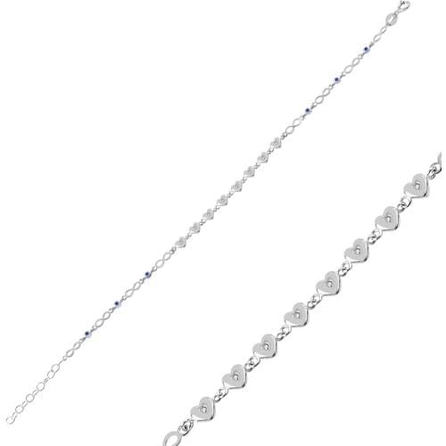 Sterling silver Heart Bracelet