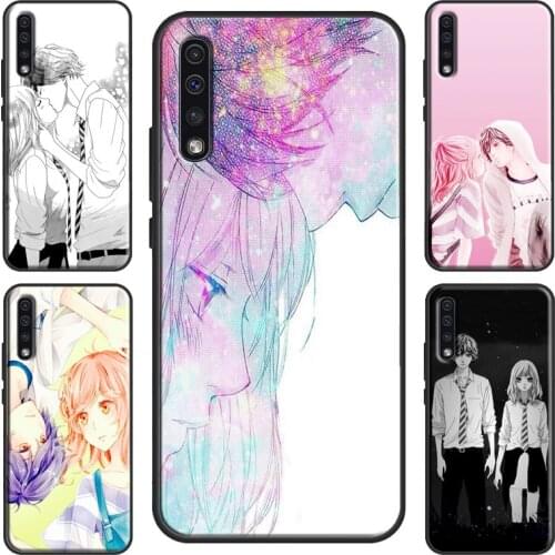 Ao Haru Ride Love Case For Samsung S20 S9 S10 Plus Note 20 Ultra Galaxy A70 A50 A71 A51 A40 A10 A20e A21S