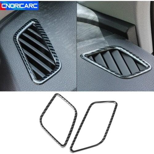 Car Styling Dashboard Air Outlets Frame Decoration Cover Trim For Audi Q5 FY 2018 2019 LHD Auto Interior Accessories