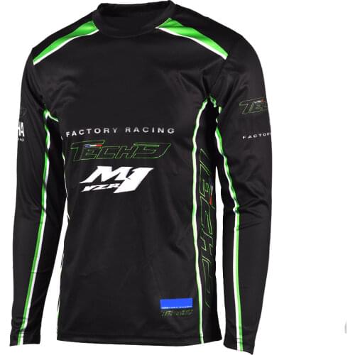 Motorcycle Mens Quick dry Moto GP Racing For Yamaha Team Shirt Motocross ATV Motobike Long sleeve T shirt