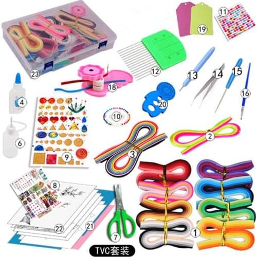 Paper Quilling Tool Handmade Tweezer Crimping Paper Craft Art Set Starter Quilling Tools Kit Climper Tool Tower DIY Scrapbooking