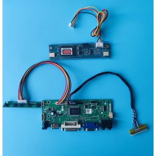 Kit for QD15TL08 Rev.02/Rev.01 1280x800 15.4" 2 Lamps HDMI-compatible+DVI+VGA LCD 30pin Driver Controller Board Panel Audio LVDS