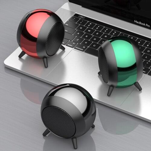 2021 New Subwoofer Wireless Speaker Outdoor Bluetooth 3D Stereo Bass Surround HiFi Speakers 3.5mm AUX TF Card Play Hand-free