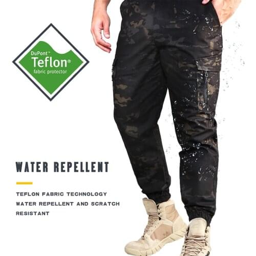 PAVEHAWK Tactical Jogger Pants Men Army Casual Cargo Pants Camouflage Streetwear Work Trousers Ankle-length Urban Wear-resistant