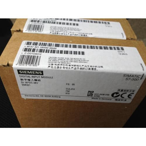 SIMATIC S7 SM 321 6ES7321-1BH02-0AA0 16DI DIGITAL INPUT Module NEW in Box