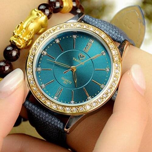Womans Watch 2020 Yazole Women Wrist Watches Fashion Ladies Quartz Watch Female Clock Romantic Rhinestone Watch for Women reloj