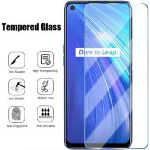 2-1Pcs Glass Screen Glass For Realme 8 7 X7 Max 6 7i Pro 5G Tempered Glass Film on Realmi C11 C20 a C21 C25 s Q3 i Pro 5G Vidrio