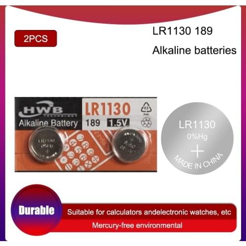 2pcs 100% Genuine wholesale for Maxell LR54 189 AG10 L1131 SR1130 G10 V10GA 389 Alkaline Button Cell Coin Battery