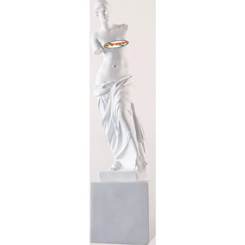 40.8CM VENUS GODDESS STATUE APHRODITE GODDESS HELLENISTIC ART SCULPTURE RESIN ART&CRAFT GYPSUM SKETCH HOME DECORATIONS R897