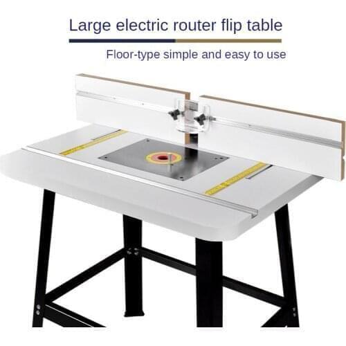 Large Floor Bakelite Milling Flip Table Household Multifunctional Engraving Machine Trimming Machine Auxiliary Flip Table