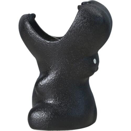 Big Mouth Hippo Animal Shaped Vase Flowerpot Ceramics Pots Succulent Plants Cute Home Decoration For Flowers Figurines Creative