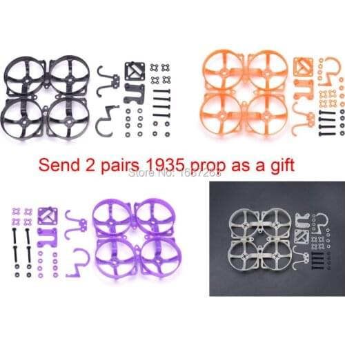 Mini DIY Dk80 F80mm 80 Racing Drone 80mm Plastic Frame KIT with 1935 Proppeller Support 1104 motor PIKO F3 Board For Inductrix