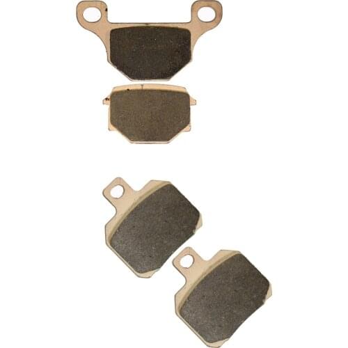 Disc Brake Pads Set fit DERBI Street DRD50 DRD 50 Senda Evo 2008 2009 2010 2011 2012 2013 2014 2015 Front Rear