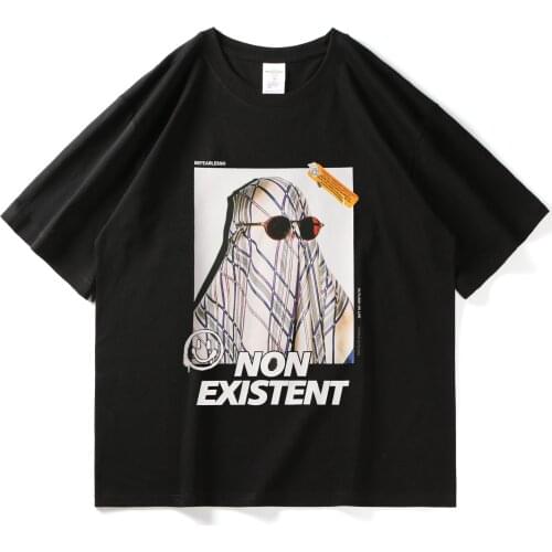 Kanye West Men Streetwear Harajuku T-Shirts Hip Hop Letter Graphic Print T Shirts Summer Short Sleeve Tops Tees Male TShirts