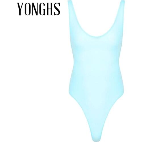 Mens Lingerie Bodysuit for Sex One-piece Deep U Neck Sleeveless High Cut Ultra-thin Erotic Sexy Thong Leotard Bodysuit Nightwear
