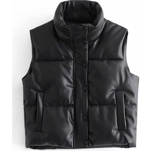 OIMG Women's Leather Vests