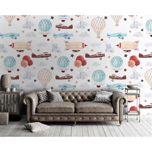 Custom 3D mural wallpaper cartoon alphabet brick wall background picture wall painting living room hotel luxury decorative wall