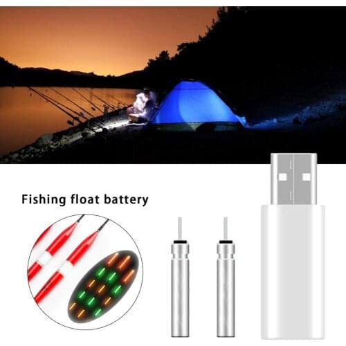 Outdoor Fishing Float Rechargeable Battery CR425 USB Charger For Electronic Floats Batteries Night Fishing Accessories Tackles