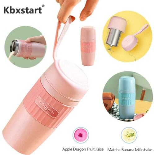 220V Portable Soymilk Maker Machine Mini Multicooker Automatic Heat Soya-Bean Milk Rice Paste Maker Filter-free Insulation 250ml