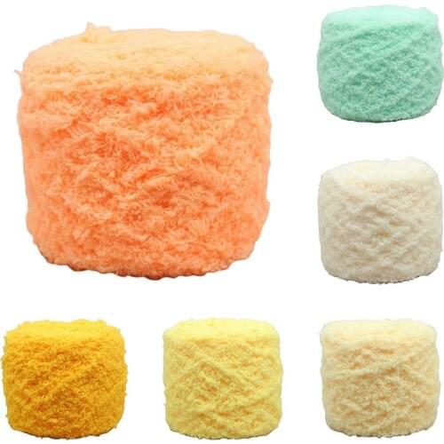 DIY 80m Knitting Yarns Coral Fleece Yarn for Hand Knitting Knitting Yarn Blanket Hats Scarf Crochet Yarns Sewing Accessories