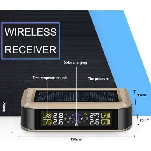 A/B Type 2200 MAh Car Tire Pressure Detector Monitor Intelligent Real-time High-precision Tire Pressure Monitoring System