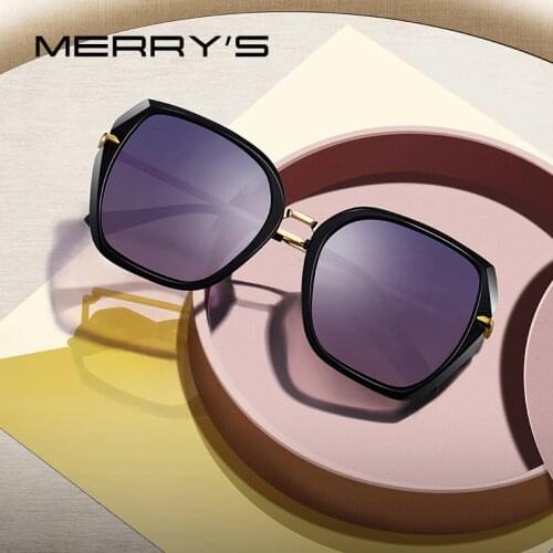 MERRYS Women Vintage Cat Eye Polarized Sunglasses Ladies Trending Sun glasses UV400 Protection S6182