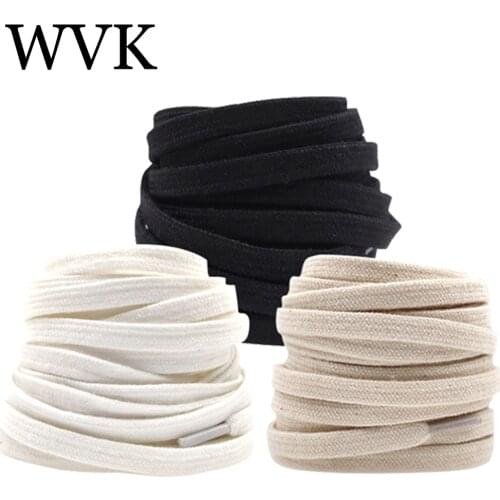 1 Pair Shoelace Flat Popular Sports Shoes Laces Casual Canvas Polyester Shoelaces Candy Color White Black Green Shoelace