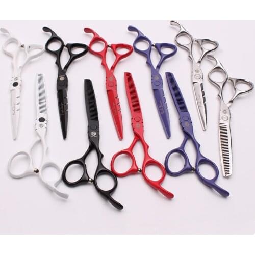 1Pair Z1010 6" 17.5cm Purple Dragon TOP GRADE Hairdressing Scissors Cutting Scissors Thinning Shears Professional Hair Scissors