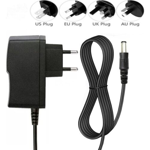 1PCS 8V 500mA High quality AC 100V-240V Converter Switching power adapter DC 8V 0.5A 500mA Supply EU Plug DC 5.5mm x 2.1-2.5mm