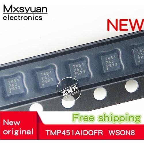 5pcs~50pcs/LOT TMP451AIDQFR TMP451AIDQFT T451 WSON8 NEW Original In stock