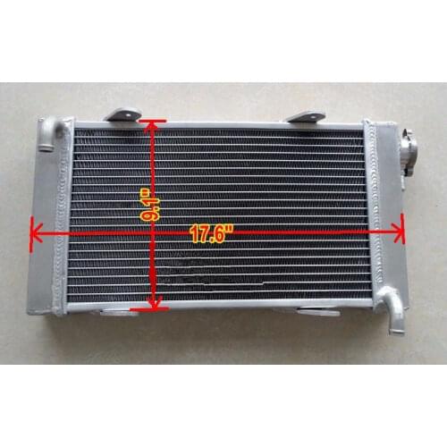 50mm Aluminum Radiator For Go Kart go-kart karting 17.6" x 9" x 2.1"