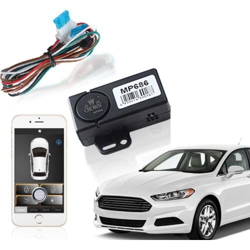Auto APP Automatic Trunk Opening Keyless Entry Central Locking/Unlock Remote Control Easy To Install Car Alarm System