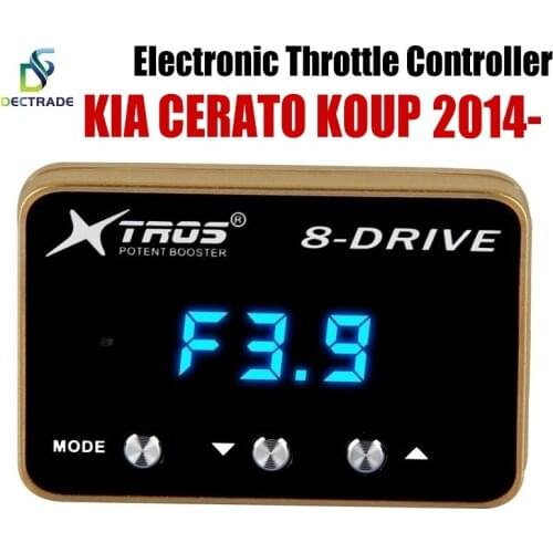Dectrade Car Electronic Throttle Controller Racing Accelerator Potent Booster For Kia Cerato Koup 2014- Tuning Parts 8 Drive