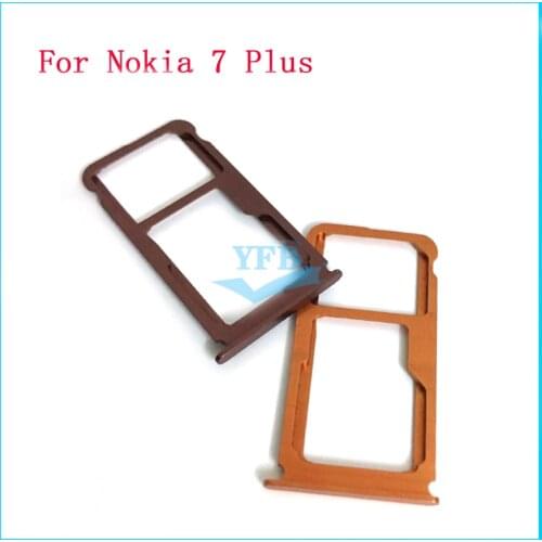 Sim Card Tray Holder For Nokia 6 N6 TA-1000 TA-1003 SD Slot Holder Replacement Repair Part