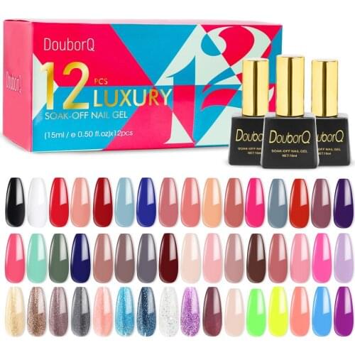 6color/Lot Gel Nail Polish For Manicure Tool 15ML UV Gel Varnish For Nail Art Painting Gel All For Nail Design Need Nail Lamp