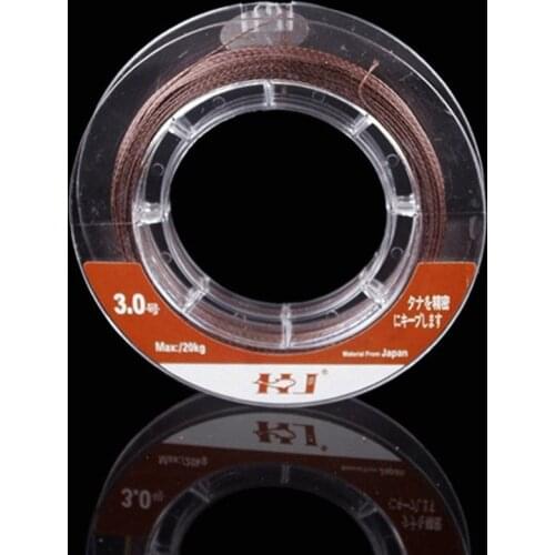 50m core-spun 4-strand PE braided fishing line, strong horse fishing line, main strand of sea fishing fishing gear