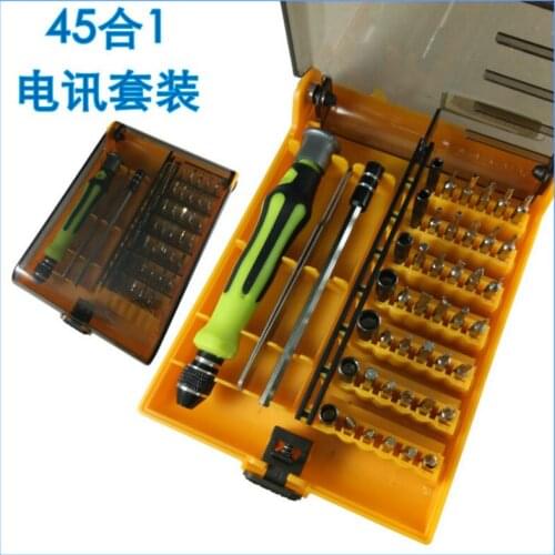 45 in 1 Professional QPtools Torx Screwdriver Set , Precision Watch Computer iPhone Samsung Smart Phone Repair Dismantle Tools